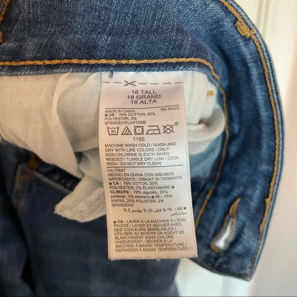 Medium Wash Super Skinny Ankle Jeans - Picture 7 of 7